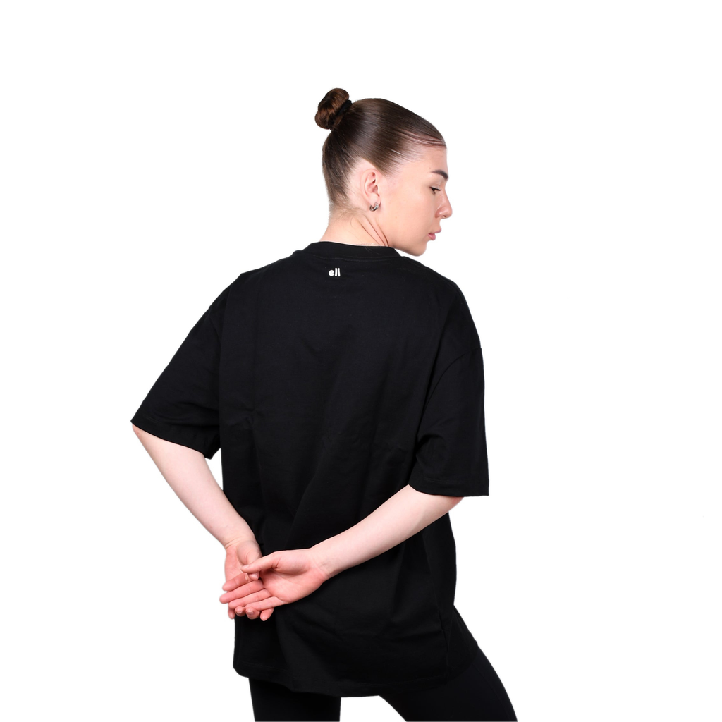 black tee