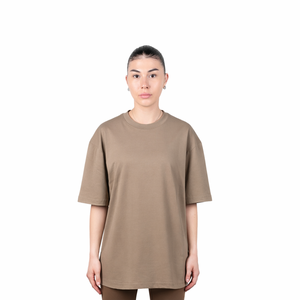 taupe tee